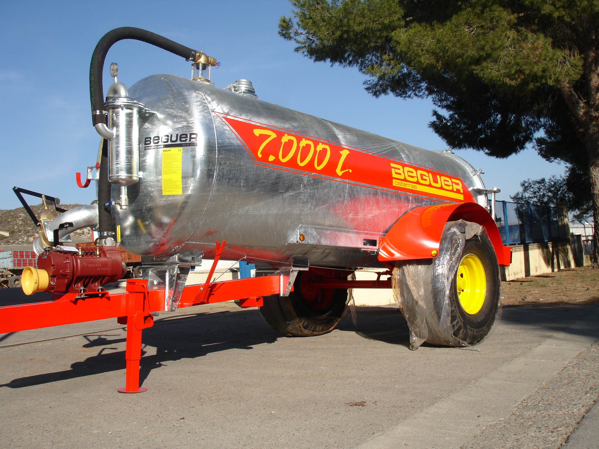 Carro purinero Beguer 7000 litros
